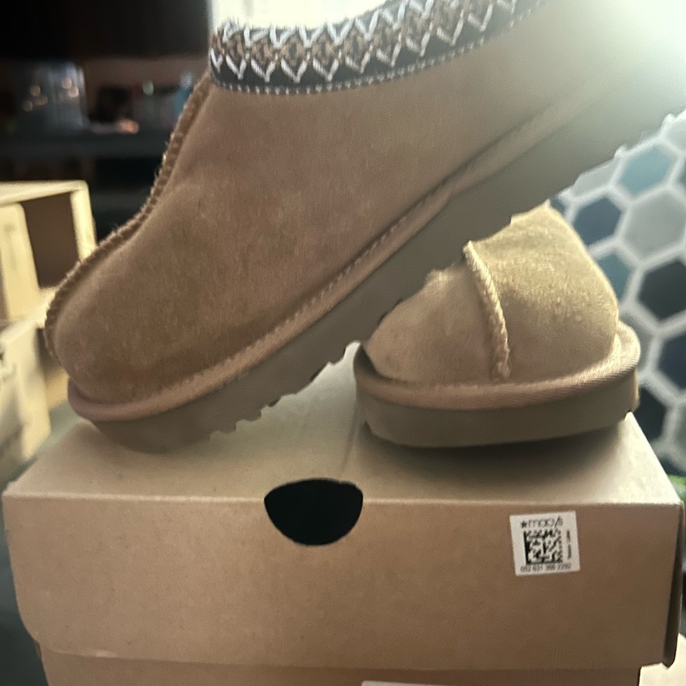 UGG Tan Suede Mules